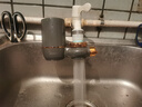美的（Midea）净水器水龙头过滤器家用自来水滤水器直饮前置过滤器厨房卫生间通用除水垢除余氯双出水可清洗滤芯 一机一芯【可清洗滤芯】 实拍图