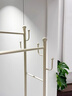 姗姗木艺衣架落地衣帽架立式挂衣架卧室宿舍衣服架阳台双杆晾衣架 实拍图