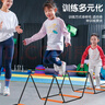 Murcia多功能蝴蝶敏捷梯体能训练折叠梯器材跳格子跨栏架儿童软绳梯玩具 实拍图