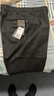 雅戈尔（YOUNGOR）西服裤男西装裤TR裤裤子聚酯纤维粘纤氨纶新品 黑色VCHX310114AWA 34 175/84A 实拍图