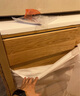 无印良品（MUJI）木制收纳柜OA/WN 白橡木黑胡桃风格现代简约家具储物柜斗柜柜子 6层 长108CM OA 实拍图