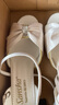 三沙（Sansha）儿童拉丁舞鞋女童 软底交谊舞国标舞蹈跳舞鞋凉鞋 白色 36  实拍图