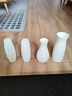 北欧塑料花瓶家居插花假花客厅现代创意简约小干花白色装饰品摆件 A款大号奶白色 实拍图