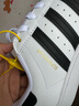 阿迪达斯adidas三叶草贝壳头SUPERSTAR男女休闲鞋EG4958 40码 实拍图