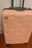 不莱玫行李箱女登机箱拉杆箱男旅行箱大容量学生密码皮箱26英寸 粉色 实拍图