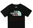 THE NORTH FACE北面童装男女童纯棉短袖T恤户外透气春夏|88ME JK3/黑色 薄款 150 L（150/72） 实拍图
