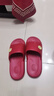 凡小如红色结婚拖鞋喜庆一对2025新款陪嫁新婚情侣浴室新娘新郎婚庆拖鞋 红色男40-41 （适合39-40） 实拍图