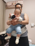 乐蒂宝贝婴儿背带腰凳科技护腰腰凳宝宝遛娃抱娃神器减震坐垫四季通用 护腰款（有腰托）-月影灰 科技护腰旗舰款 实拍图