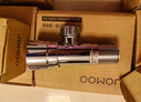 九牧（JOMOO）铜阀体全开大流量三角阀燃气热水器球阀水阀单热加厚球阀44105 实拍图