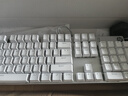 惠普（HP）GK400F机械键盘 办公电竞游戏专用有线 台式机笔记本电脑键盘鼠标套装 【银色冰蓝光 键鼠套装】青轴 USB 实拍图
