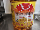 鲁花 食用油 5S 物理压榨 压榨一级 花生油 1.8L*2 礼盒 实拍图