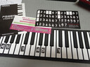 特伦斯手卷钢琴便携式88键专业版加厚编曲键盘成人口袋电子钢琴HQA88 88键黑色标准版 实拍图