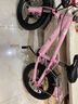 永久（FOREVER）儿童自行车3-6-10-12岁儿童单车男孩童车女童自行车 樱花粉 一体轮 后座版 16寸【适合身高105-135】 实拍图