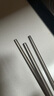 京东京造 筷子 钛健康不锈钢家用食品级防烫防滑【抑菌防霉】12双大包装 实拍图
