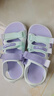 安踏儿童运动凉鞋女大童2025夏季透气魔术贴露趾沙滩鞋A22326962I 实拍图