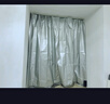 铭聚布艺（MINGJU）窗帘 加厚牛津布全遮光遮阳帘隔热防晒成品窗帘布1.8宽*2.4高1片 实拍图