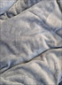 网易严选学生宿舍三件套床单款超柔牛奶绒单人冬季加厚保暖防静电 1.5x2m被套 蓝灰色 实拍图