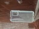 ESCASE 适用于荣耀X10手机壳华为保护套 防摔全包/软壳硅胶（有挂绳孔）保护套 透明 实拍图