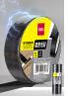 得力(deli) 电气胶布PVC电工绝缘胶带 防水阻燃耐低温 18mm*9m*0.13mm 黑色9米 10卷装 JF410-BK 实拍图