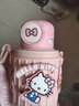 杯具熊（BEDDYBEAR）儿童双盖保温杯男女宝宝上学吸管水壶316不锈钢两用学生便携水壶 豌豆-甜点Hellokitty630ml 实拍图