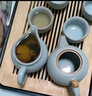 初伍竹制茶盘茶具套装家用小型沥水茶台汝窑功夫茶壶茶杯轻奢高档套餐 实拍图