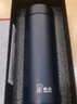 希诺（HEENOOR）保温杯男大容量不锈钢水杯办公车载便携茶杯子XN-9603深蓝 525mL 实拍图