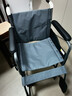 鱼跃(yuwell)轮椅车H051折叠老人轻便旅行手推车钢管免充气胎代步车 实拍图