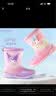 Hello Kitty儿童雨鞋女童中筒防滑雨靴库洛米小孩宝宝水鞋 梦幻紫 200mm 实拍图