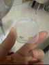 御邪足金999光面算盘珠隔断珠黄金垫片DIY手串手链 光面算盘珠:约0.033g（预售） 实拍图