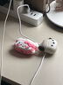 联想（lenovo）真无线蓝牙耳机 半入耳式蓝牙5.4无线降噪运动耳机 适用苹果华为小米手机 TA210月岩白 实拍图