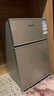荣事达（Royalstar）小冰箱 租房用小型家用双门电冰箱宿舍冷藏冷冻两用节能 38A122【一级能效】【三天约一度电】银 实拍图
