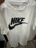 耐克(NIKE)男短袖T恤 纯棉 运动休闲 舒适百搭 AR5005-101 白色M 实拍图