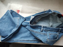 京东京造【已售30w件】牛仔裤男士休闲裤子男秋季直筒 中蓝 34 实拍图