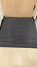 雪中送毯可裁剪入户门门口地垫门垫防滑垫厨房满铺商场走廊过道吸水脚垫 烟灰横条纹 120CM宽【长需要几米拍几件】 实拍图