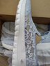 斯凯奇（Skechers）单鞋女鞋夏季蕾丝网面透气凉鞋软底健步鞋平底百搭休闲鞋896020 实拍图