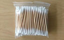 一次性双头圆棉签木棒掏耳朵卫生棉花棒卸妆化妆美容清洁棉签 棉签100支【1包】 实拍图