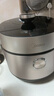 美的（Midea）低脂浓香电压力锅5L自动排气2200W猛火IH智能预约112KPa高压锅4-6人0涂层电饭煲S5892NF国家补贴 实拍图
