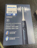 飞利浦（PHILIPS）【肖战推荐】电动牙刷钻石3系 生日礼物 成人情侣款送男生/女友 微泡水流 HX5181/02星云蓝 实拍图