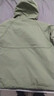 吉普（JEEP）夹克男秋冬季冲锋外套男士休闲宽松工装衣服男装 军绿加棉 3XL 实拍图