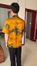 卡搭重磅香云纱唐装男真丝桑蚕丝夏季短袖上衣中式男装中国风华服皮草 花色金 M 晒单实拍图