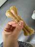 HELLOJOY狗狗零食牛皮压骨头咬胶磨牙棒泰迪金毛大小中型犬幼洁齿神器 实拍图