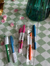 派通（Pentel）彩色软毛笔秀丽笔 弹性笔尖水性笔Touch手帐书信贺卡用 SES15C天蓝色/单支装 实拍图