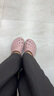 斯凯奇（Skechers）透气洞洞鞋女士外穿包头泡泡鞋舒适厚底软底凉拖鞋111514 实拍图