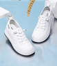金利来（Goldlion）【新年礼物】女鞋甜系简约小白鞋免系带休闲板鞋G668230116白黑38 实拍图