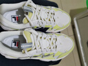 斐乐（FILA）官方猫爪6代女鞋复古运动鞋舒适厚底鞋休闲鞋 马豆黄/奶白-LG 38 实拍图