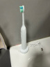 飞利浦（PHILIPS）【肖战推荐】电动牙刷钻石1系 成人情侣送男生/女友 生日礼物 3倍洁齿 轻松刷感 皓月白 新品 实拍图