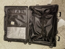 双星（doublestar）【次日达】学生行李箱大容量箱拉杆箱登机箱旅行铝框密码箱皮箱子 静谧黑【后置杯架+可坐可骑】 20英寸 【可登机箱，短途出差】 实拍图