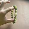 芯奢正宗紫粉白玉菩提根手串女士手链男士盘玩佛珠子原籽文玩女款菩提 小青柠醒狮六字箴言 实拍图