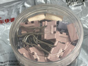 得力(deli)40只19mm彩色长尾夹省力票夹 5#小号金属燕尾夹 办公用品 40只/筒 专供款TP-8555ES 实拍图