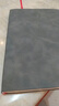加厚皮面本笔记本子批发大号软皮本简约大学生用商务记事本日记本A5文艺精致商用办公会议记录复古创意 A5灰色—200页 实拍图
